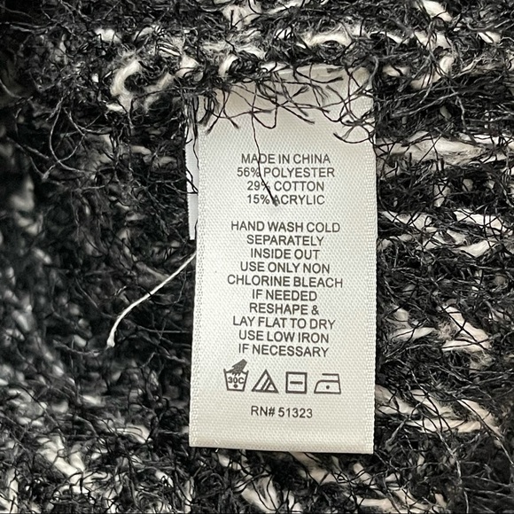 NWOT 1. State Eyelash Fringe Sweater - Picture 6 of 6